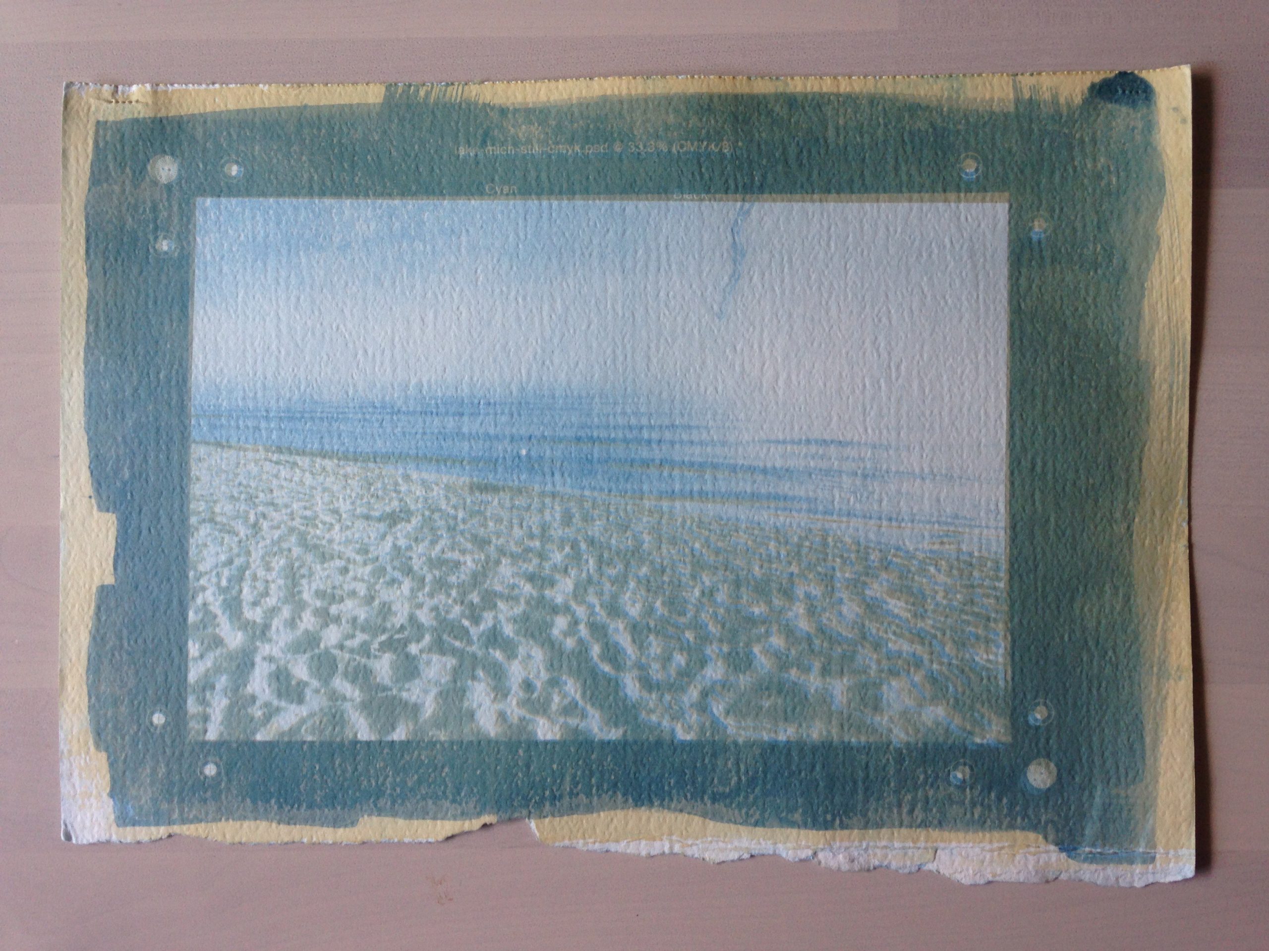 Gum bichromate photograph.